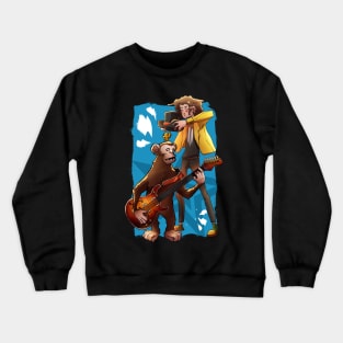 Rock it on, buddy! Crewneck Sweatshirt